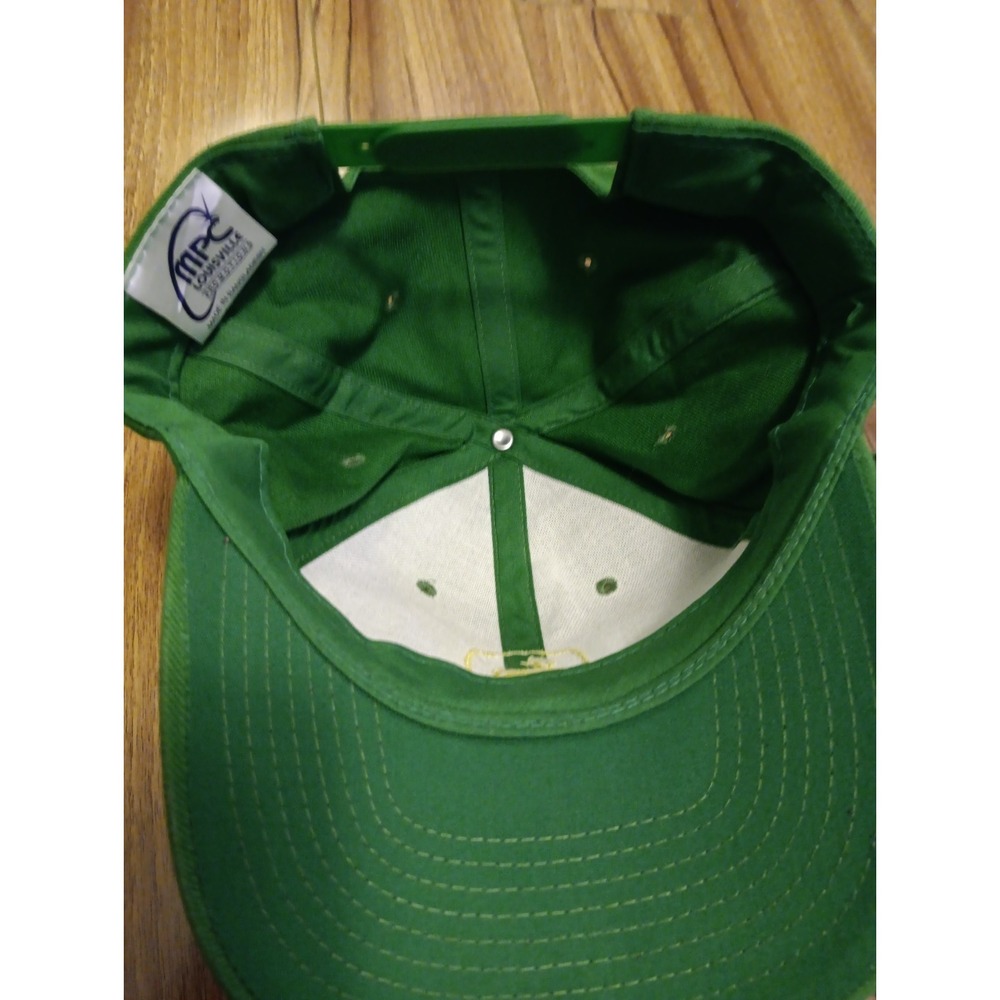 Vintage John Deere Tractors MPC Promotions Hat Cap Green Adult Snapback Lot Of 2 - Picture 6 of 9